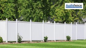 wooden privacy fence