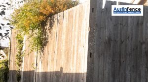 old wooden fence